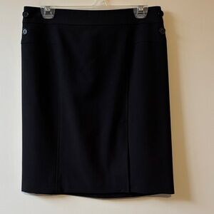 BCBGMaxAzria Black Pencil Skirt